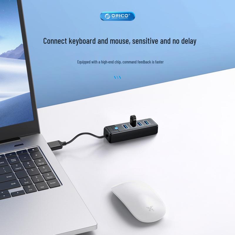 ORICO 4-Port USB 3.0 Hub with 5Gbps Type-C Expansion