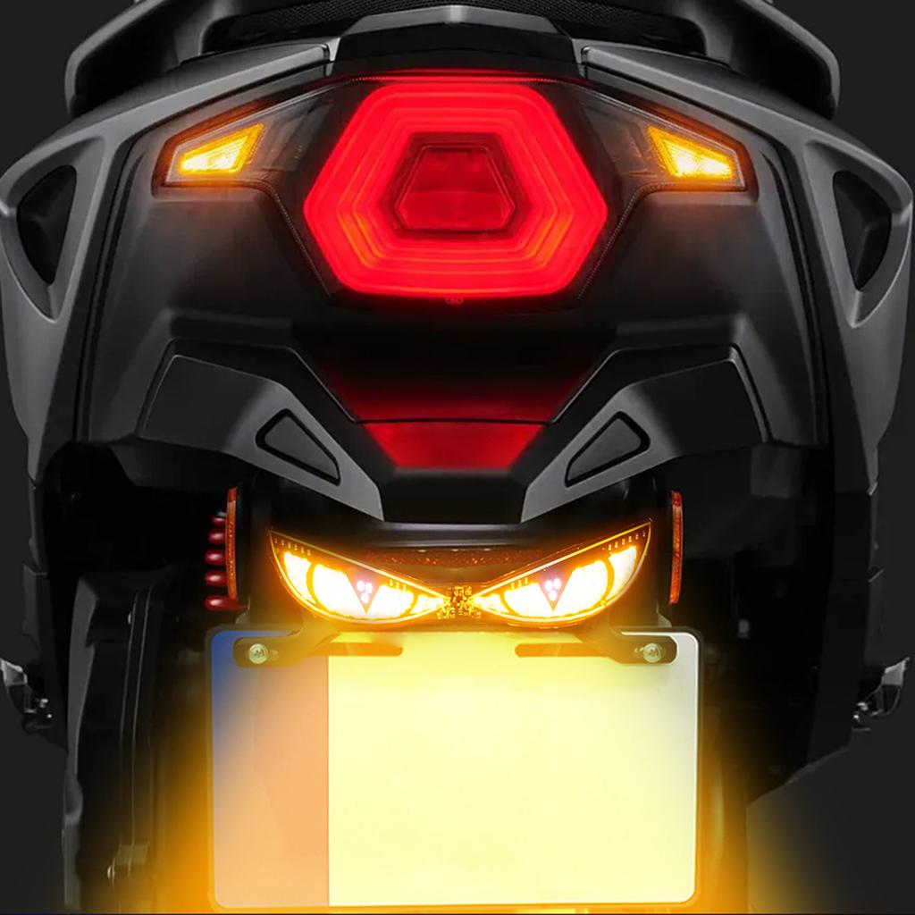 Motorcycle High Efficiency Acrylic LED License Plate Screw Lights Optimized For Maximumly Brightness And Heat Resistance