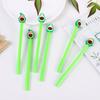 10 Pcs Avocado Fruit Gel Pen 0.5mmCarbon Black Quick Drying Stationery Office School Supplies Gifts Sweet Lovely Pretty Creative Back To School Season