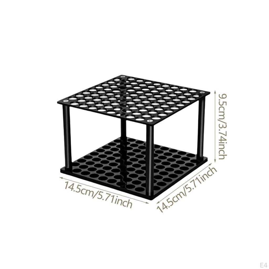 Acrylic Holder for Makeup Brushes And Paints 96 Slots Traditional Chinese Hairpins Display Stand