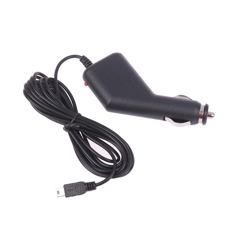1ks DC 5V 1,5A Mini USB adaptér do auta Nabíječka Napájecí kabel pro Dvr Gps do auta