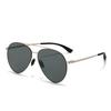 Ultra light and super elastic stainless steel men's high-end sunglasses men's polarized sunglasses