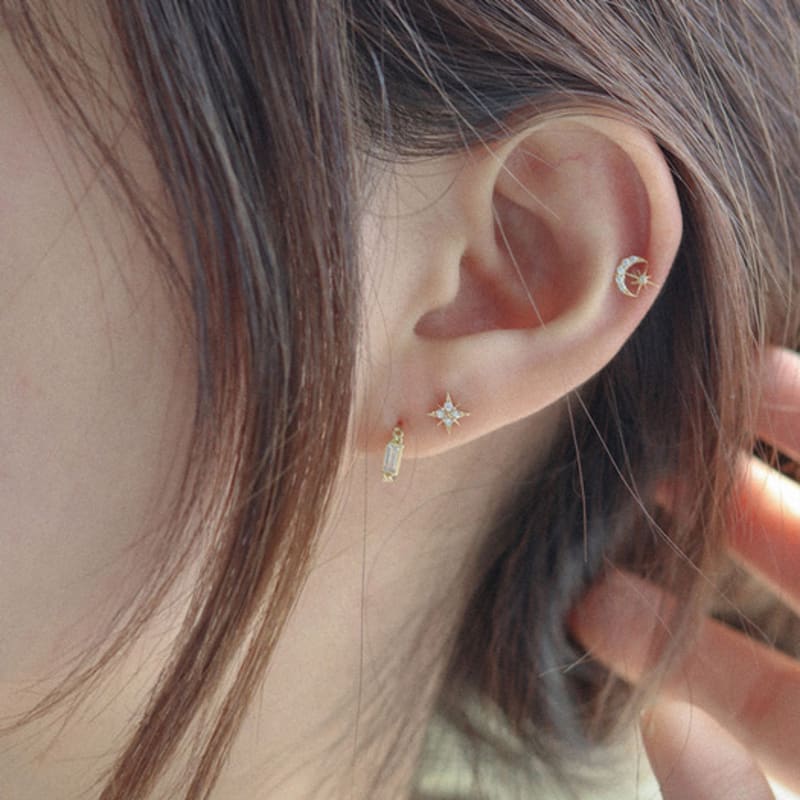 youngglow 14k twinkle piercing
