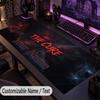 Large Mouse PadThe Cure Custom Name Text Personalized Desk Mat Non Slip Gaming Pad