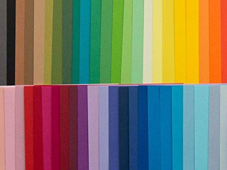 Origami Studio Tanto Standard 50 50 Premium Origami Paper for Beginners and Advanced Artists in Taro's Paper, 35cm, Double-Sided Color, Colors,