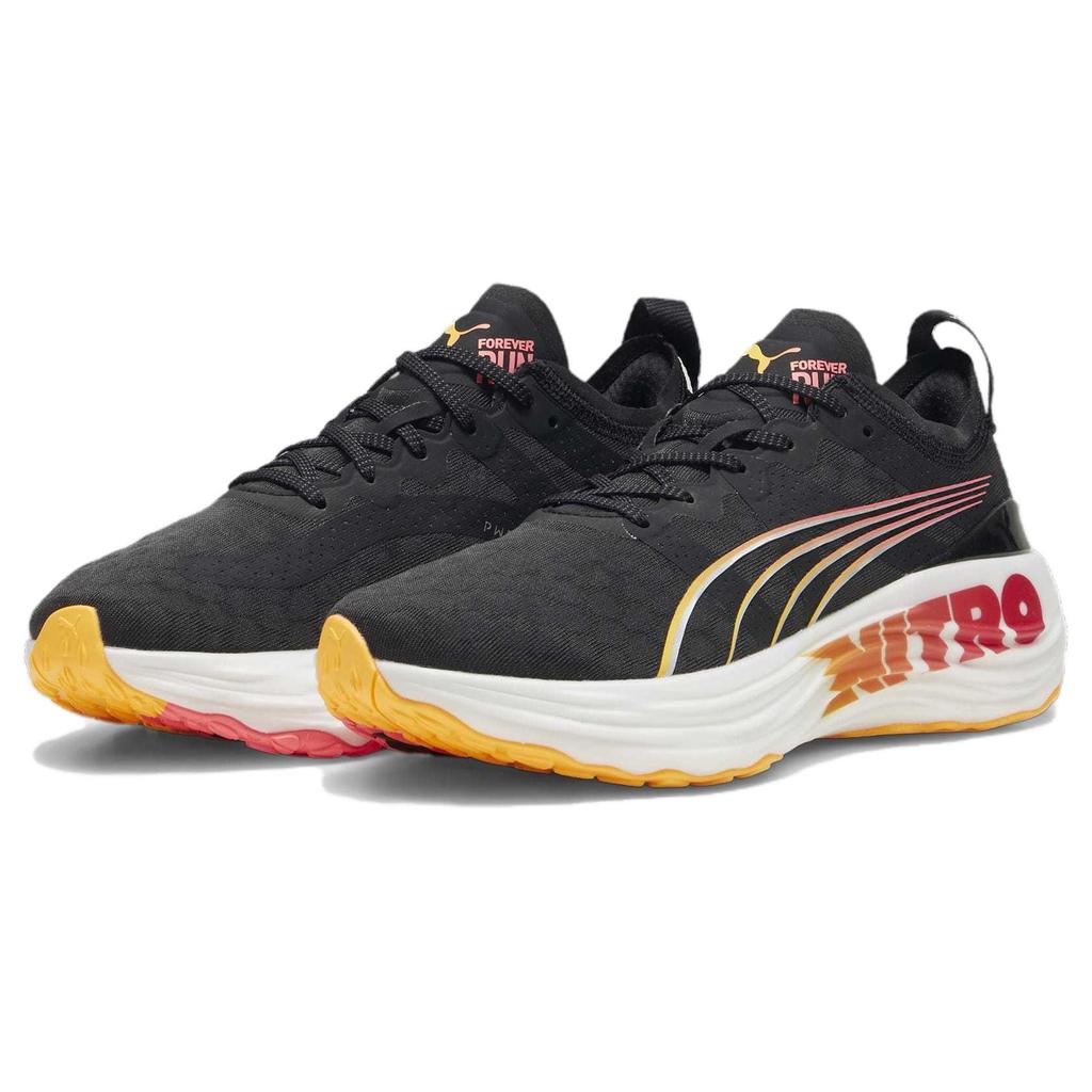 New PUMA ForeverRun Nitro 'Black Sun Stream' Women's 309704-01