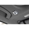 For BMW X3 F25 X4 F26 2011-2016 2017 ABS Silver Car Roof Microphone Cover Trim