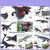 Brinquedo Modelo de Dinossauro Mosassauro com Mandíbula Móvel Para Crianças Brinquedoteca Educativa Presente