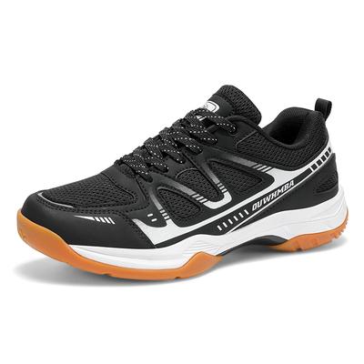 Hochwertige Badminton-Schuhe für Herren Damen Anti-Rutsch Outdoor Professionelle Sport-Tennis-Sneaker Fitnessstudio Schwarze Badminton-Match-Schuhe