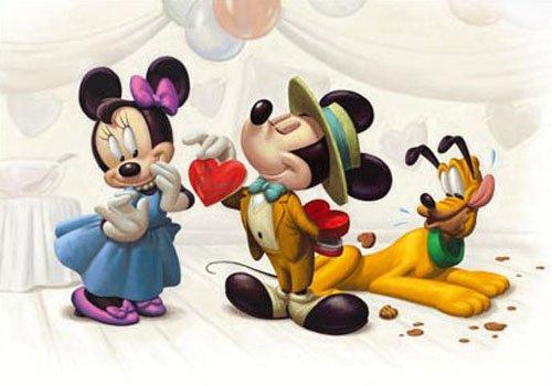 

108 деталей Время исцеления Дисней Микки с любовью... (18,2x25,7см)