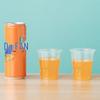 ZISIZ Disposable Transparent Plastic Cup