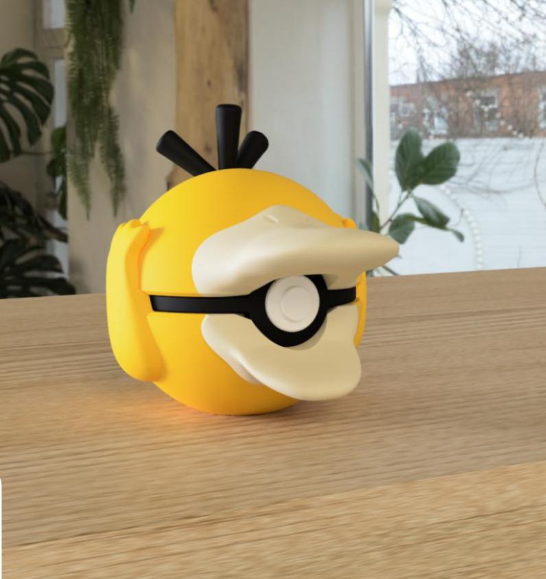 Poké Ball Pokemon Form Sphere Figures Model Statue Desktop Ornament 3d Printed Model Trendy Toy Surprise Gift Collectible