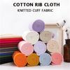 Cotton Stretch Ribbed Knit Fabric, Neckline, Cuffs, Hem, Cinched Elasticated Garment Fabric, Pregnant Woman Belly Support