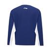 Li Ning Table Tennis Series Fashion Chinese Sports Comfortable Casual Zip Stand Collar Long Sleeve Sweatshirt Unisex Sweatshirt Ocean-Blue AYYW003-2