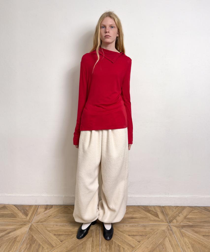 Daiaegeuneol Warm Jogger Pants (Cream)