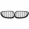 For BMW E60 E61 M5 5 Series 520i 545i 550i 535i 2003-2010 Front Bumper Kidney Racing Grille Car Double Line Sport Grill