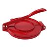 Pressa per Tortilla Manuale Pressa per Tacos Lega di Alluminio Macchina per Quesadilla e Tortilla per Uso Domestico Rosso