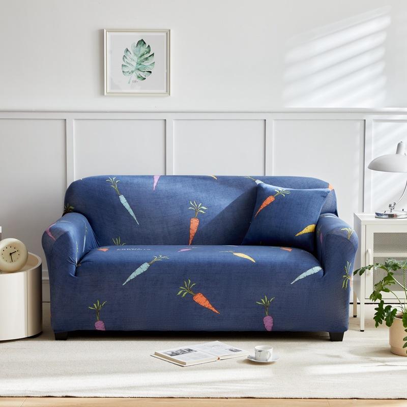 Anti Slip and Dust Proof Fabric Sofa Cover Cloth Ins Wind Elastic Sofa Cover Sofa Towel All Inclusive for All Seasons