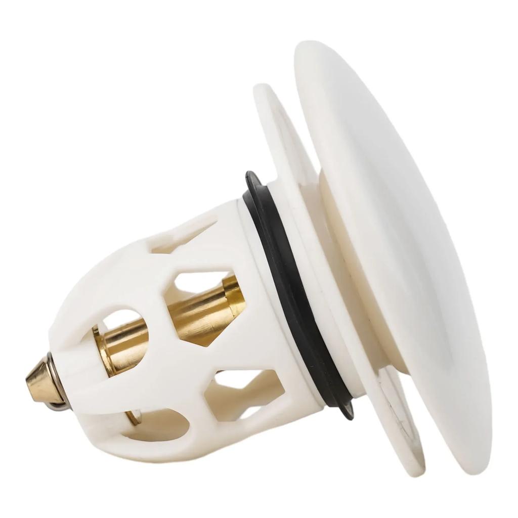 High Quality Bathroom Sink Anti-Clogging Ceramic ABS Copper Modern Shape Sink Drain Stopper Washbasin Draining