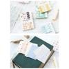 Small Fresh Plaid Pattern Decorative Material Paper For Journal Bookmark Label Decoration