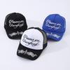 Cotton Baseball Hats Breathable Mesh Dad Hat Trendy Sunscreen Hats  for Men Women