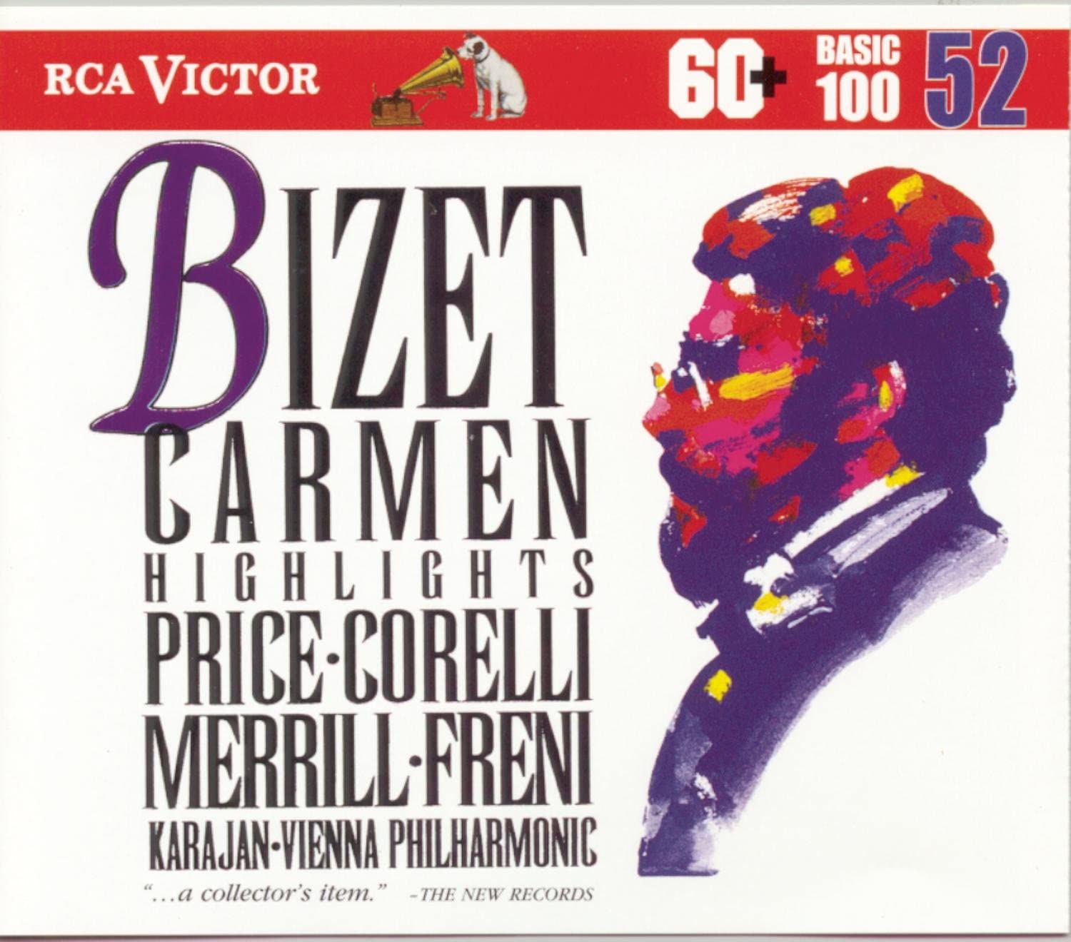

CD BIZET, PRICE, KARAJAN; VPO - Carmen (Highlights) 09026680212 US Classical Used