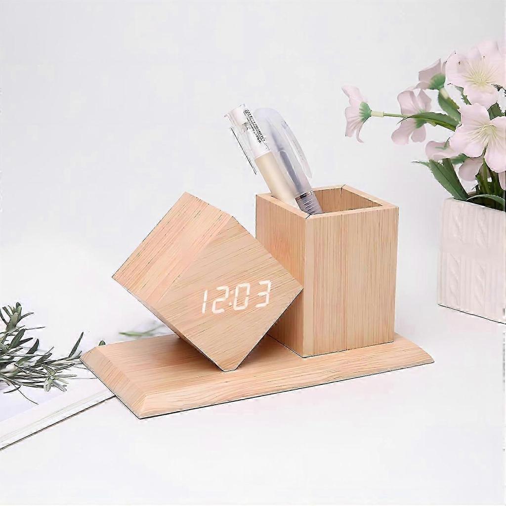 Alarm Clock Digital Alarm Clock LED with Temperature Calendar Display