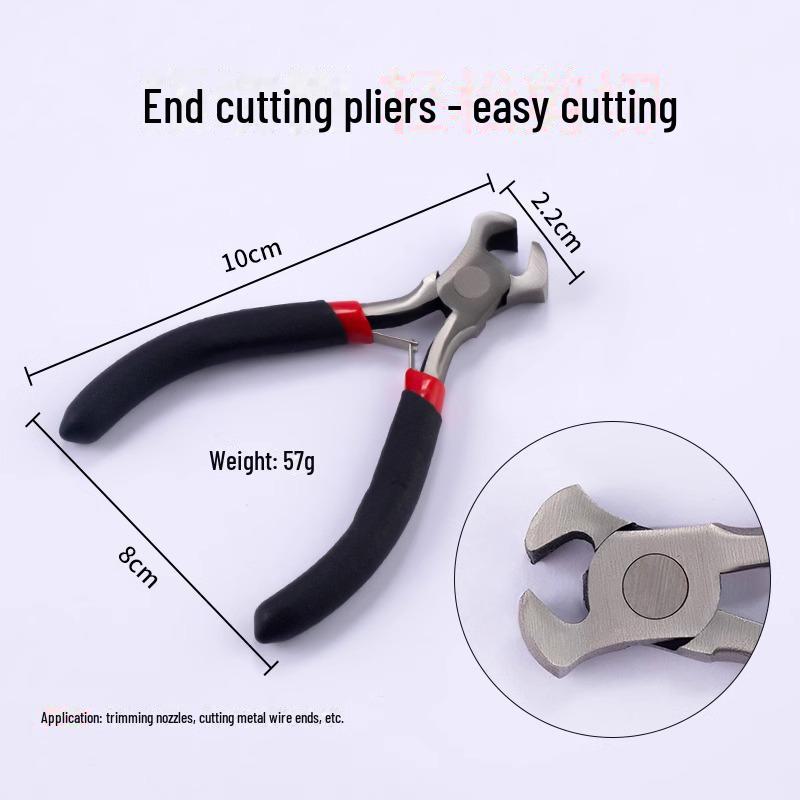 DIY Jewelry Needle-Nose Pliers: Handmade Accessory Tool for Bracelets, Necklaces, and Pearl Stringing.