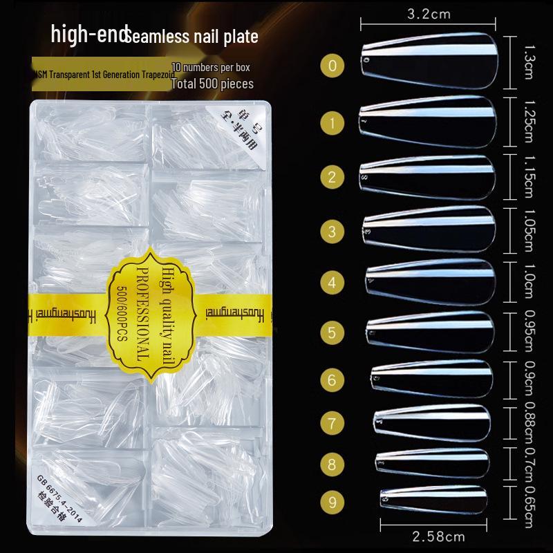 HSM Ultra-Thin Seamless Frosted Teardrop Refill (500 Pieces)