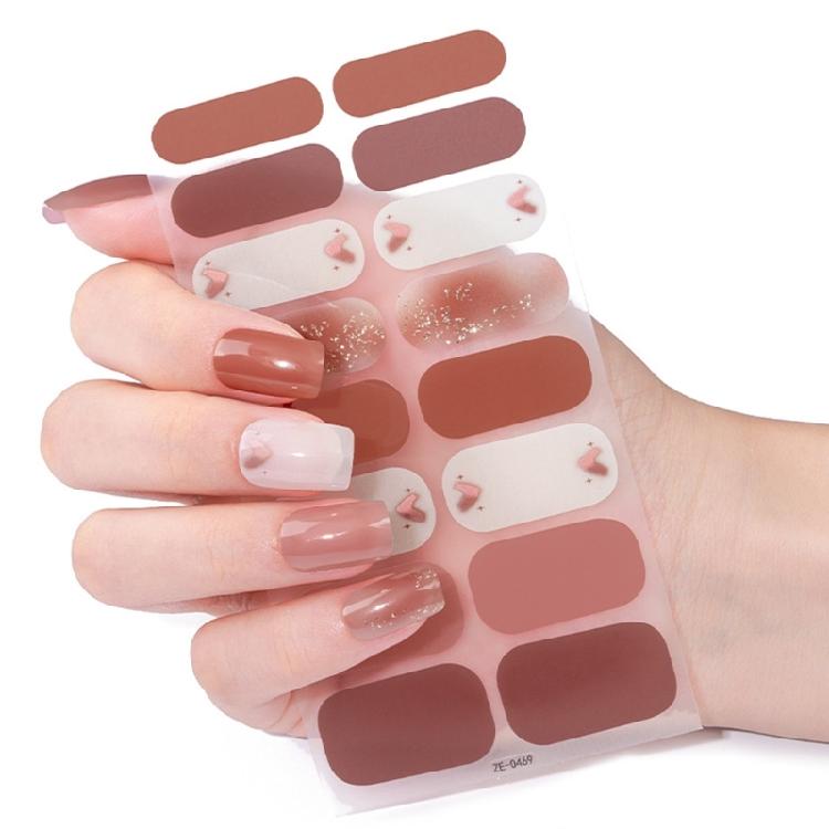 French Manicure Stickers Set Chip Resistant Design Seamless Adhesion Perfect For Short Or Long Nail Shapes