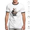 Der SängerEverydaylife T-Shirt Baumwolle Herren Damen DIY Druck Musikband Sänger Gitarre