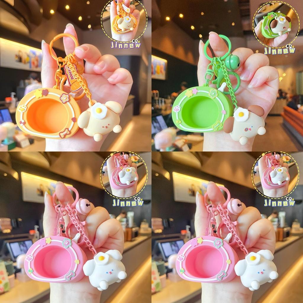 Uroczy Oryginalny Piesek Brelok Zawieszka Uroczy Kreskówkowy Puszysty Piesek Design Akcesorium