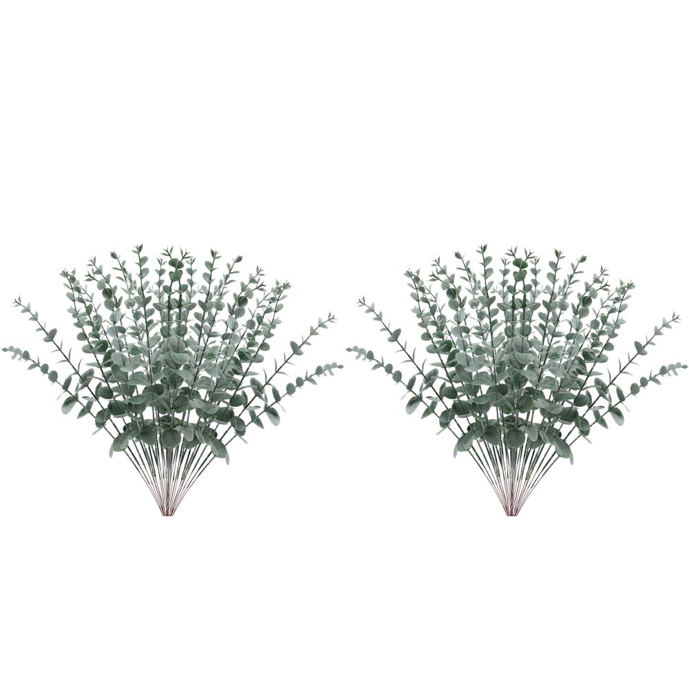

20 Pcs 38 CM Artificial Eucalyptus Bundles Greenery Stem for DIY Wedding Bouquet