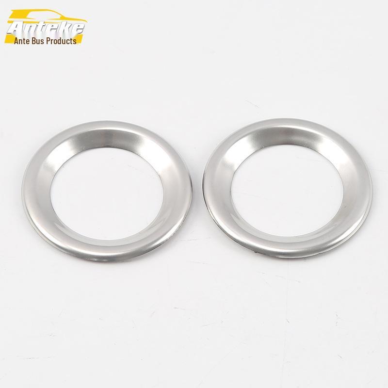 CRV Front Pillar Speaker Frame Decor & Center Console Cover Ring for 17 CRV