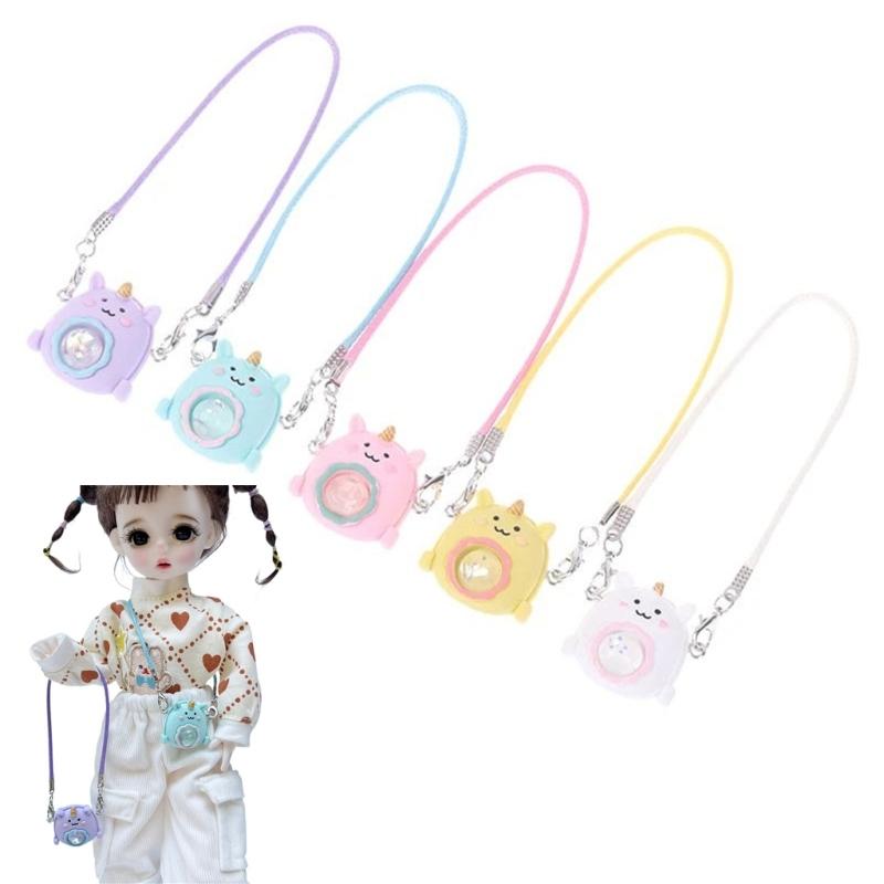 Ob11 Scene Accessories Handmand Doll Bag Model DIY Doll Toy Miniature Ball Joint Dolls Bag Crossbody Bag Model Gift