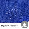 Bathroom Rug Non Slip Machine Washable Bath Mat, Soft and Absorbent Chenille Bath Mat Rug for Bathroom, Bedroom, Kitchen