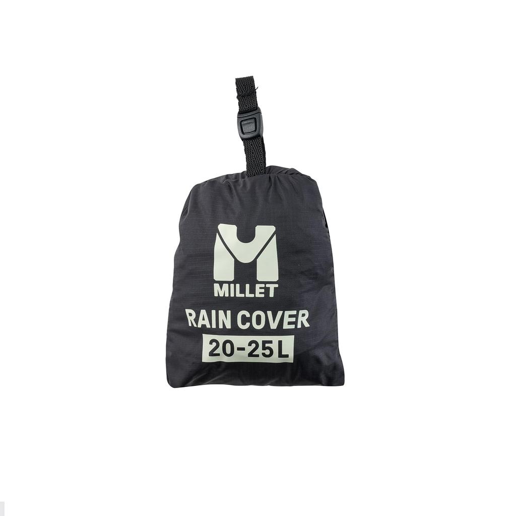 Waterproof Rain Zip Rain Cover MIS01319 [Millet] Cover, 20/25 Black-Noir (NEW LOGO)