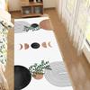 Modern Geometric Runner Rug Soft Non-slip Floor Mat Style Home Decor Carpet Living Room Bedroom Kitchen Hallway Decor Mat