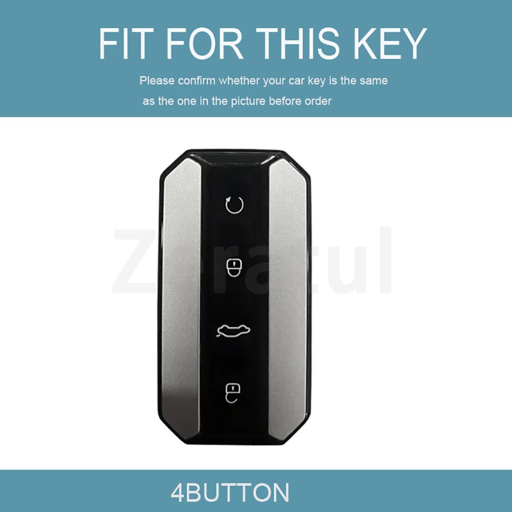 Tpu Shell Holder For Chery Jaecoo J5 J7 5 7   Car Key Case Fob Keychain Remote Keyless Protection Cover Bag Accessories