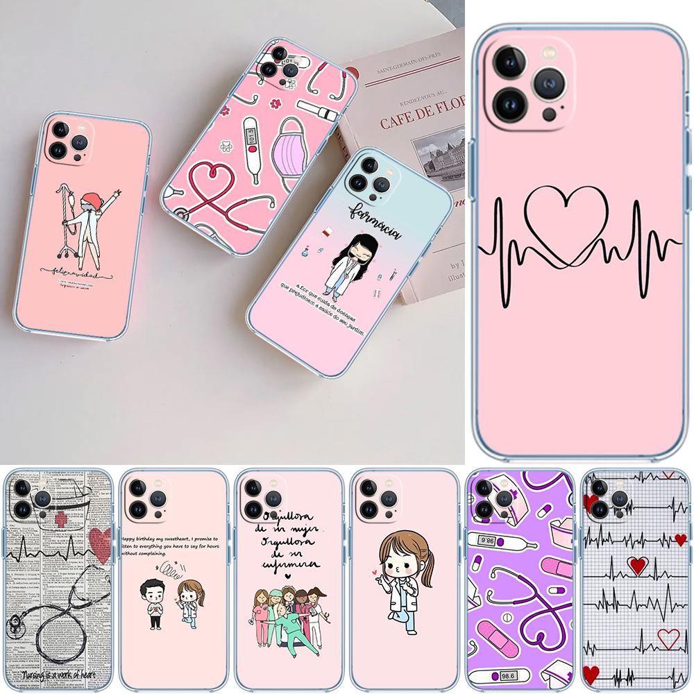 PP50 Nurse Doctor Stethoscope Phone Case for Motorola Moto G40 G04 G05 One Ace Action  Fusion + Plus Hyper Macro Vision Zoom