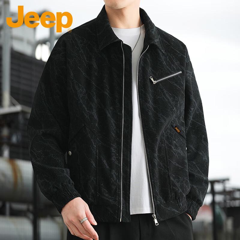 Jeep Men's Casual Lapel Jacket