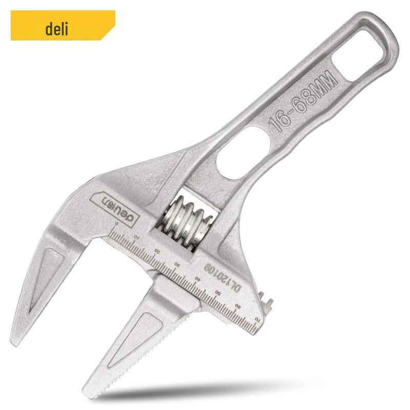 Deli 16-68mm Adjustable Plumbing Wrench Set