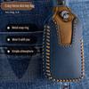 Leder Auto Schlüsselhülle Abdeckung Für Bmw Auto 2017 2018 7er Serie Display Schlüssel Tasche Für Bmw 740Li 750Li Schlüsselhülle Touchscreen Schlüsselhülle