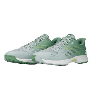 Теннисные кроссовки Power Cushion Aerus Dash 5 WGC Зеленый см [Yonex] Серый/Бледно-желтый (809) +26,5