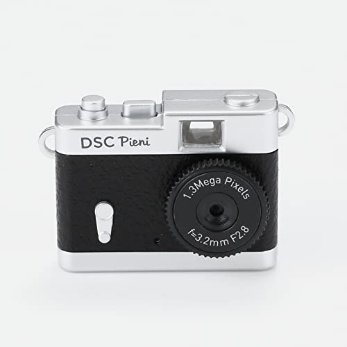 KENKO DSC Pieni Digital Camera, 1.31 Megapixels, Video and Still Photography Capable, Black, DSC-PIENI-BK