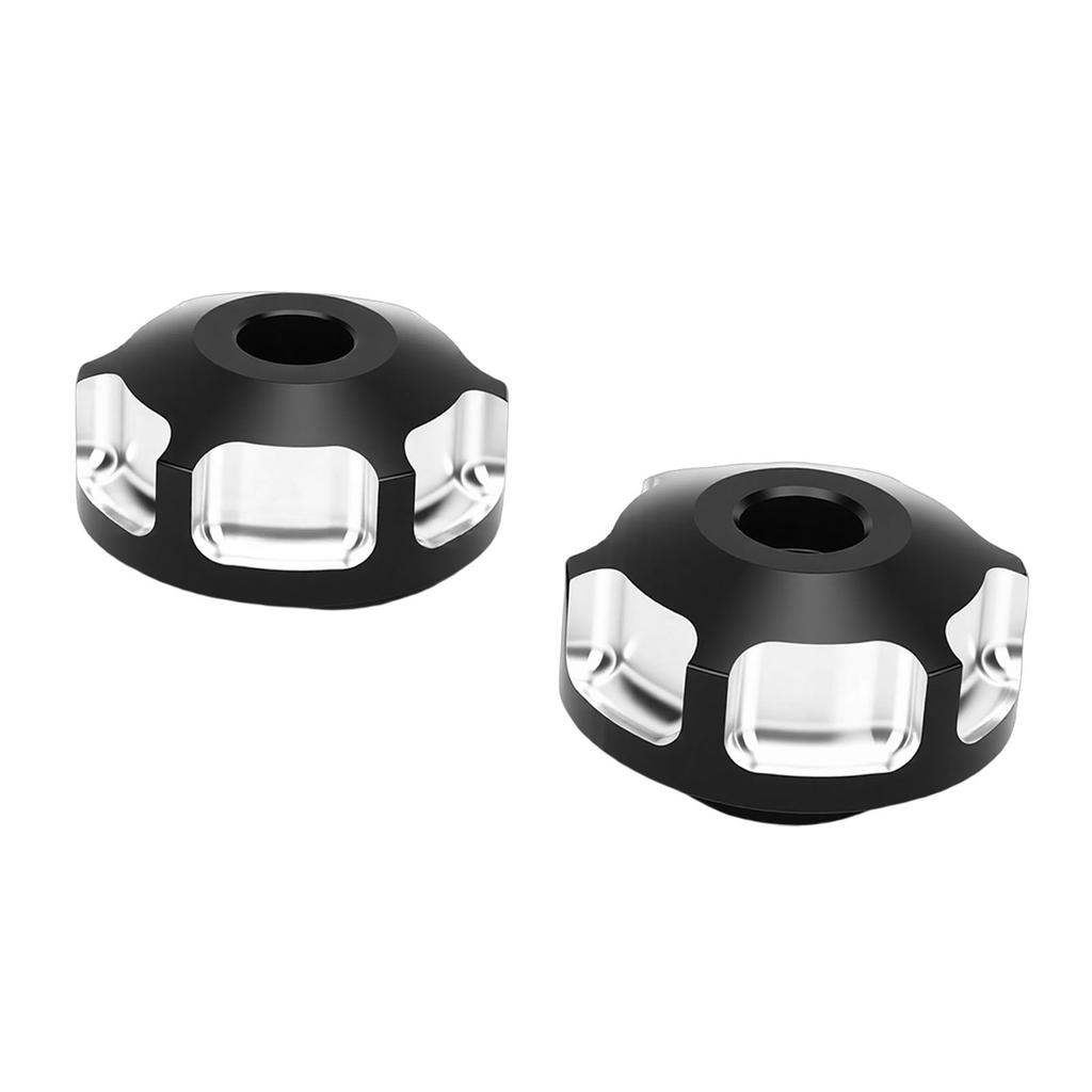 Aluminum Alloy Bar End Caps Replacement for Spyder F3 RT ST Motorcycle Handlebar End Caps Plug with Bolts