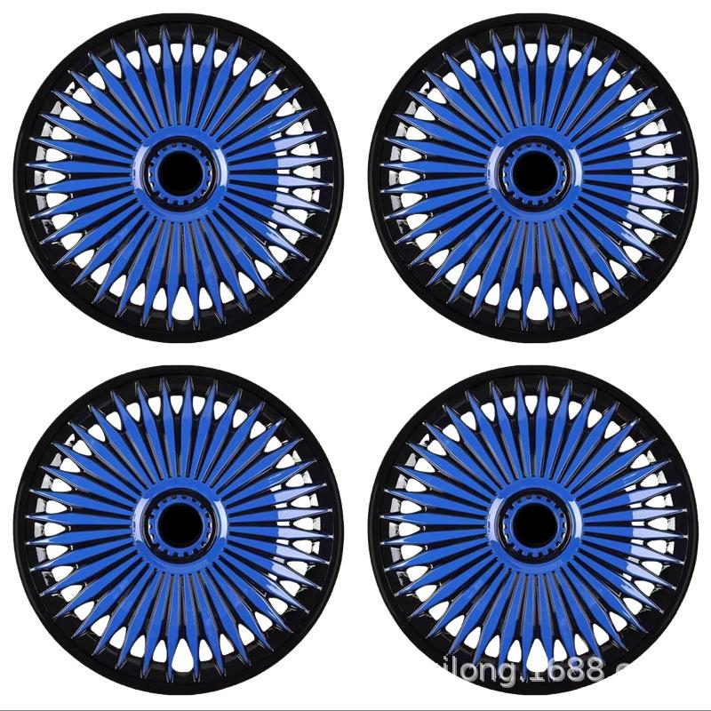 Iron Steel Rim Hubcap Wheel Cover: 12-17 Inch Decorative, Modified, Large.