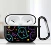 Neon Ghost Print Earphone Cases Cover Case For Airpods Pro Pro2 3 1 4 Pro3 2
