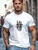 2026 Summer New Style Unisexs Pure Cotton Tshirt Street Casual Fashion Comfortable Soft and Breathable Simple Pattern Print