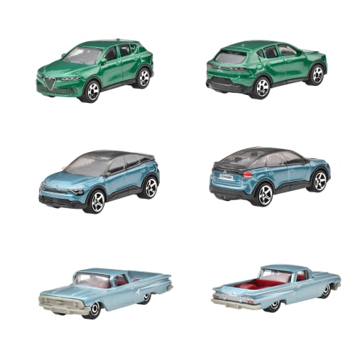 Matchbox Basic Cars A Assortment Vehicle Toy Mini Cars, 24-Car Set, Box Set, Ages 3+, Multi-Purpose, 98CA-30782